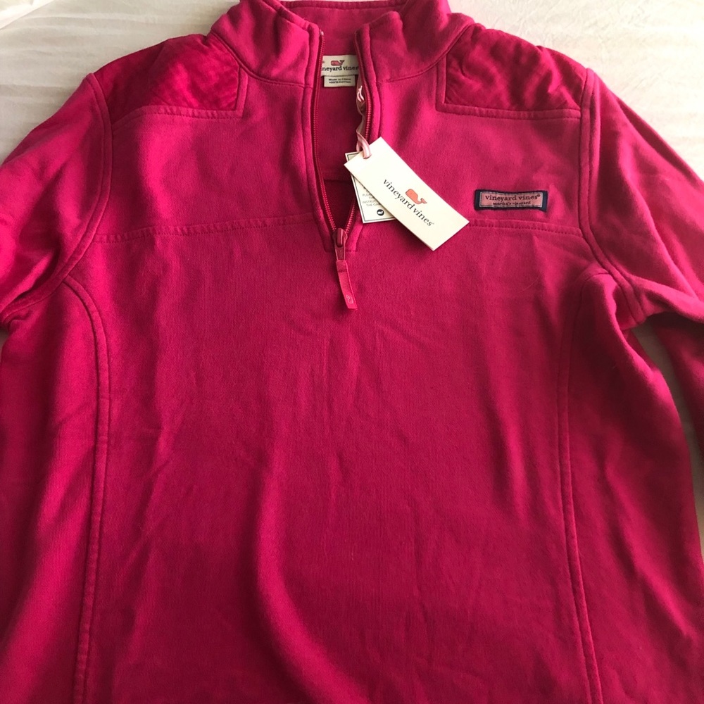 Maroon/pink shep shirt